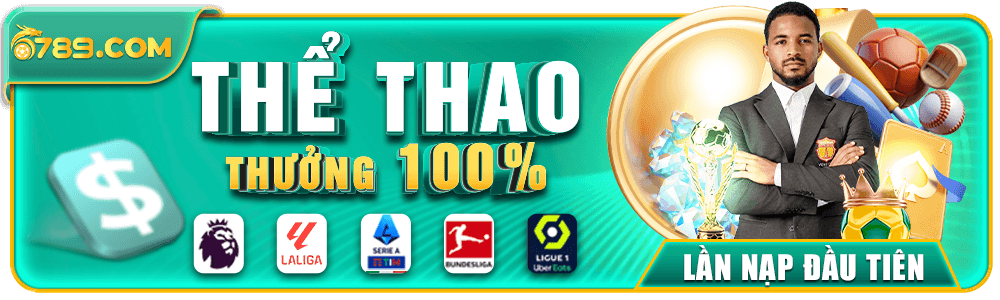 Thể thao tặng 100% nạp tại 6789zet